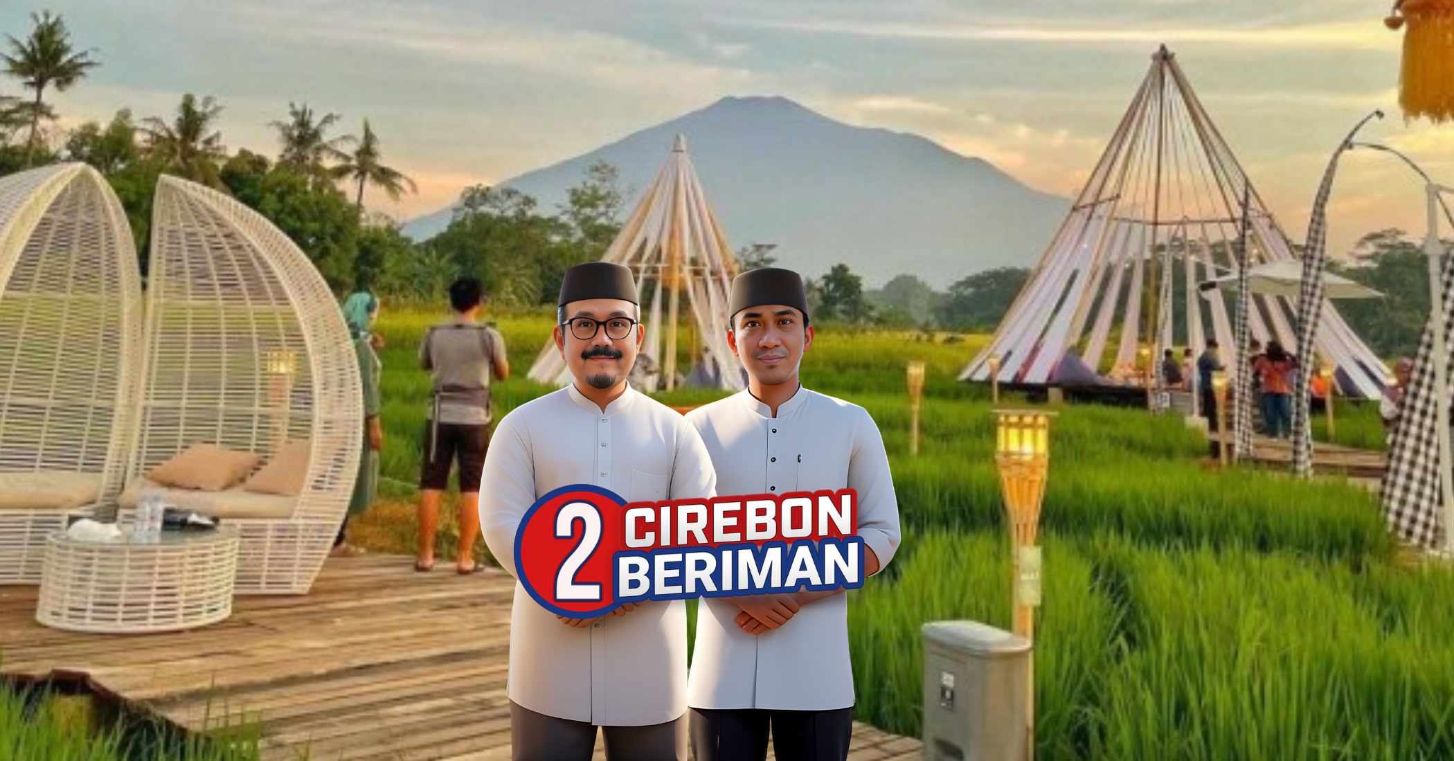 Pengembangan Desa Wisata Tematik, Janji Inovatif Pasangan Imron-Agus untuk Cirebon Beriman